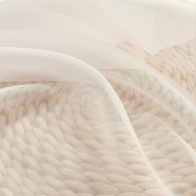 Chyhomenyc Sheer Cream Valances - Image 7