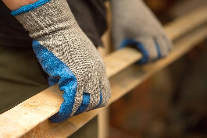G & F Products - 3100S-10 120 Pairs Small Rubber Latex Double Coated Work Gloves - Image 4