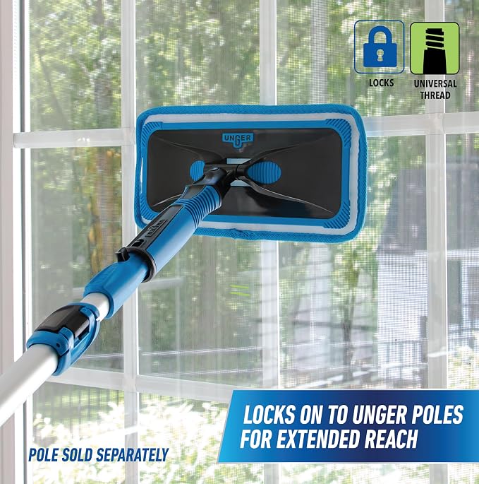 UNGER ProClean Connect and Clean Indoor Window Cleaning Kit, Washing Tool - Image 7