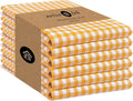 Native Fab 6 Pack Gingham Mini Check Kitchen Hand Towels Set by NativeFab