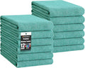 Homaxy Premium Kitchen Towels, Large Cotton Kitchen Hand Towels, Flat and Terry by Homaxy