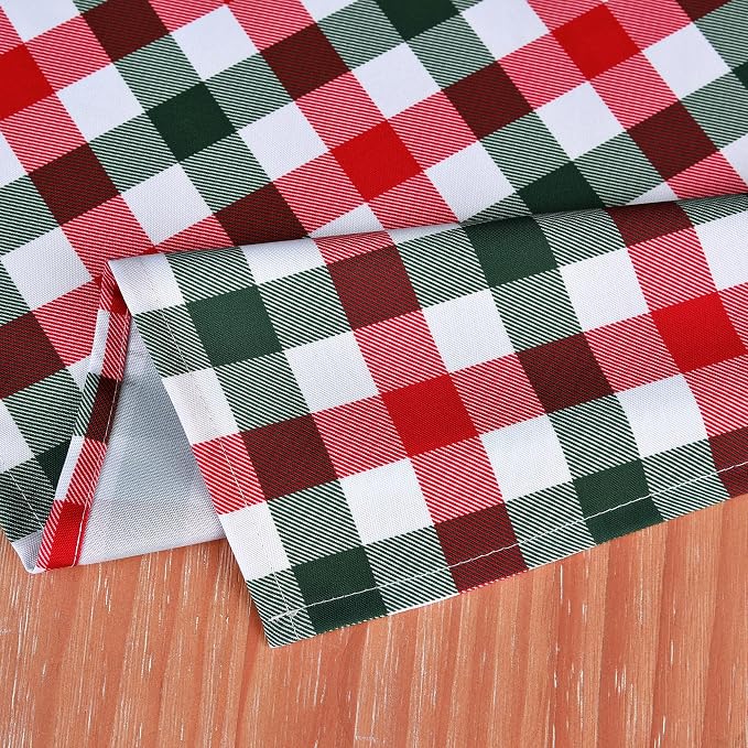 Waterproof Checkered Tablecloth Fabric - Image 7
