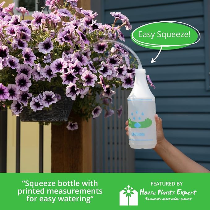 UpBloom - 32 Oz Squeeze Bottle for Hanging Plants, Squirt Bottle/Water - Image 6