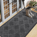 Smiry Front Door Mat Outside Entrance, Heavy Duty Outdoor Indoor Mat, Natural by Smiry