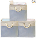 SIMPLE HOUSEWARE Fabric Storage Cubes, 3 Pack by SimpleHouseware