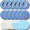 6 Pack Buffing Pads, Polishing Pad Covers, Microfiber & Wool by Unknown