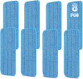 8 Pack 16.5 inch Reusable Mop Pads Microfiber Spray Mop Replacement Heads by H-Gamely