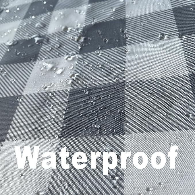 Classic Gingham Buffalo Tablecloth Fabric - Image 4