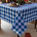 Waterproof Plaid Tablecloth Fabric by Essifunia