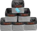 OrganiHaus Small Fabric Storage Baskets by OrganiHaus