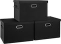 Large 17" 36 Quart Collapsible Stackable Storage Bins by GraciadecoStorage