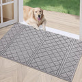 REFETONE Indoor Doormat, Front Back Door Mat 36"x59" Absorbent Rubber Backing by Refetone