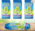 Wet Floor Wipes, Fresh Scent & Plant-Based Textured Cloth Trap Absorb Dirt by JuniperCLEAN