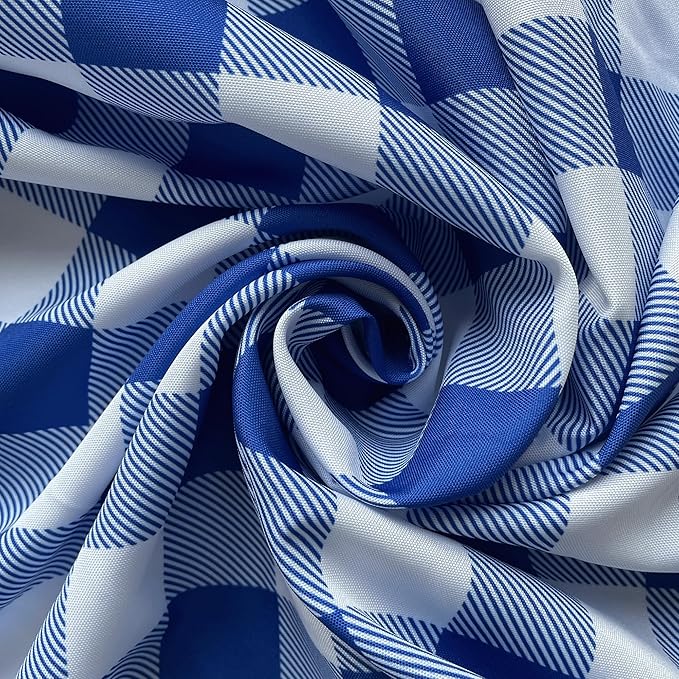 Waterproof Plaid Tablecloth Fabric - Image 3