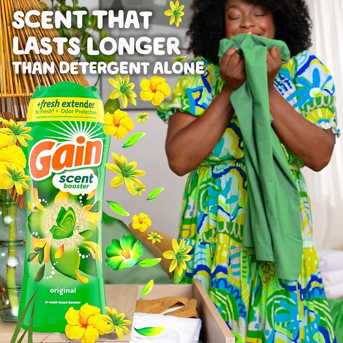 Gain Fireworks In-Wash Scent Booster Beads, 24 oz, Laundry Scent Boosters - Image 4