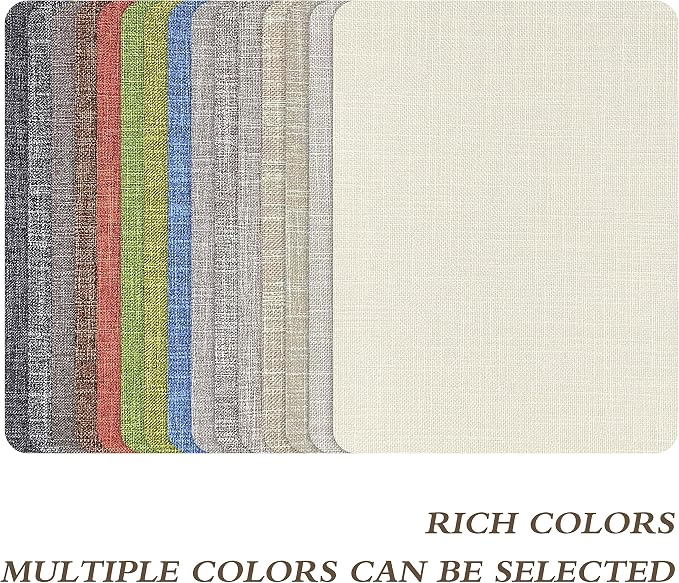 KING MOUNTAIN Fine Linen Fabric Patches, Self-Adhesive, 8x11 inch, - Image 3