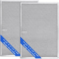 Wadoy BPS1FA36 Range Hood Filter 11-3/4" X 17-1/4" X 3/8", 2 Pack Aluminum Mesh by WADOY