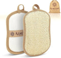 Almooni Premium Exfoliating Loofah Pad Body Scrubber, Made by Almooni